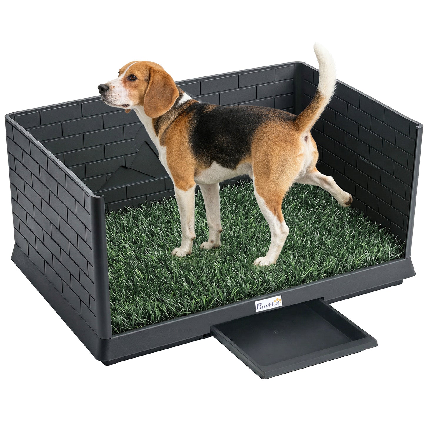 Dog Toilet Tray, Indoor Outdoor Dog Potty with High Walls