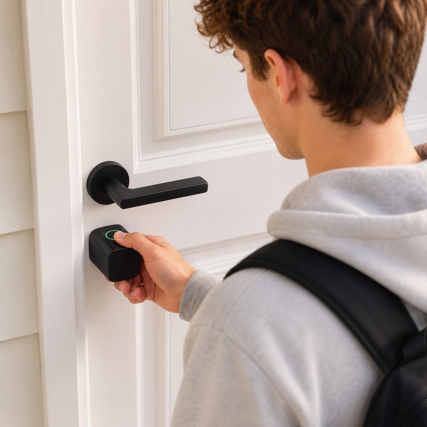 Smart Door Cylinder, 5-in-1 (Fingerprint/Passcode/APP/NFC/Key)