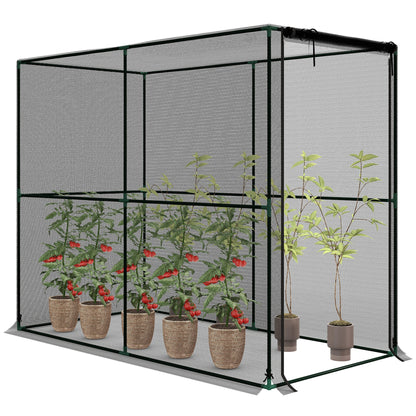 Fruit Cage Bird Netting, Plant Protection Tent, Black