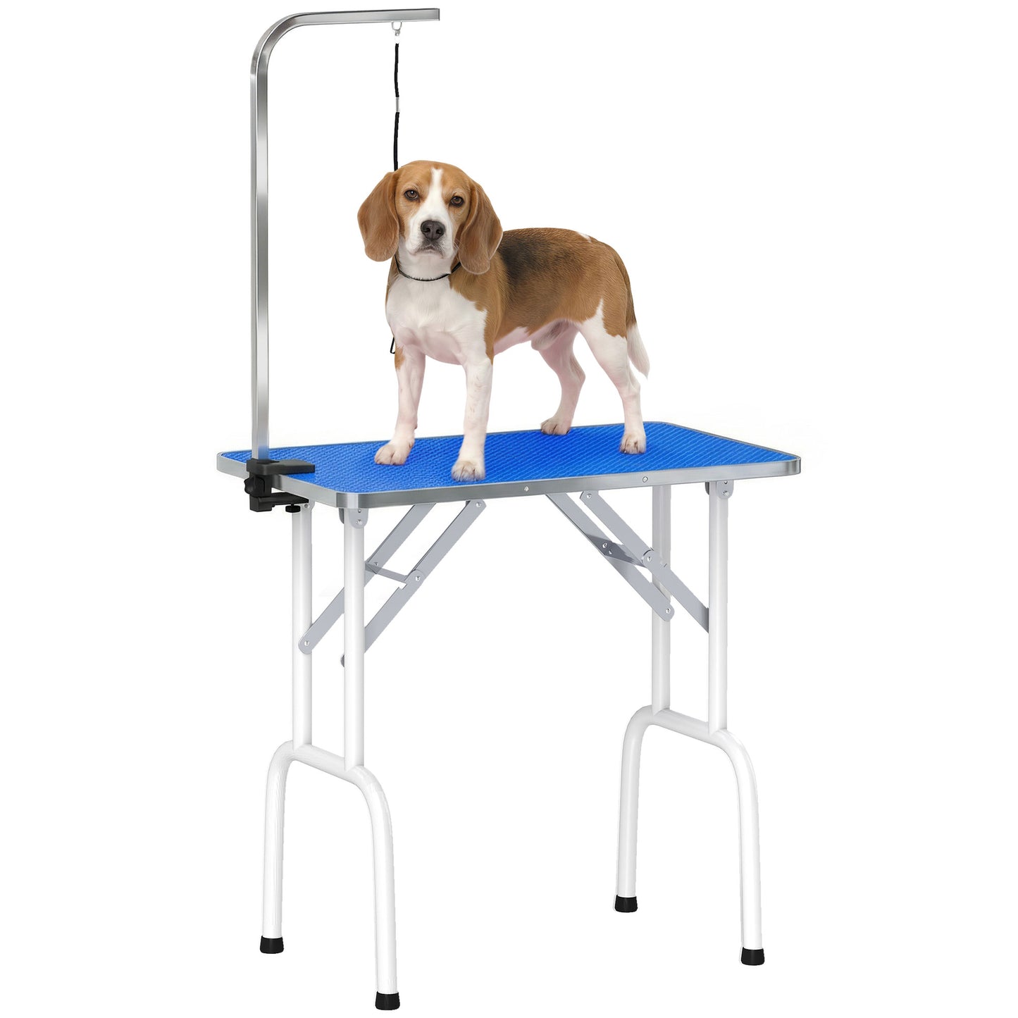 Foldable Dog Grooming Table Adjustable Arm for Small Dogs