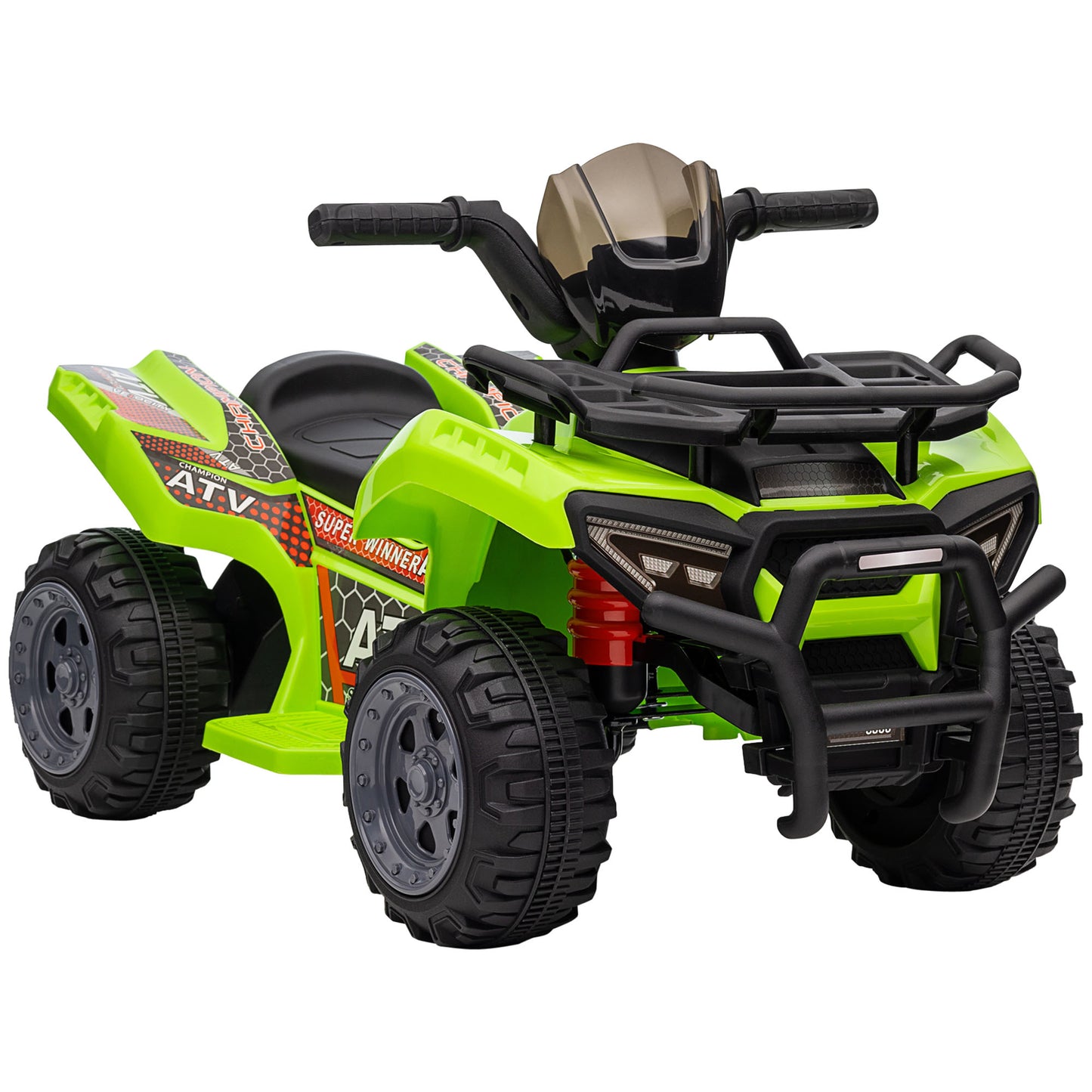6V Kids Electric Ride on Car Toddler Quad Bike ATV for 18-36 month Green