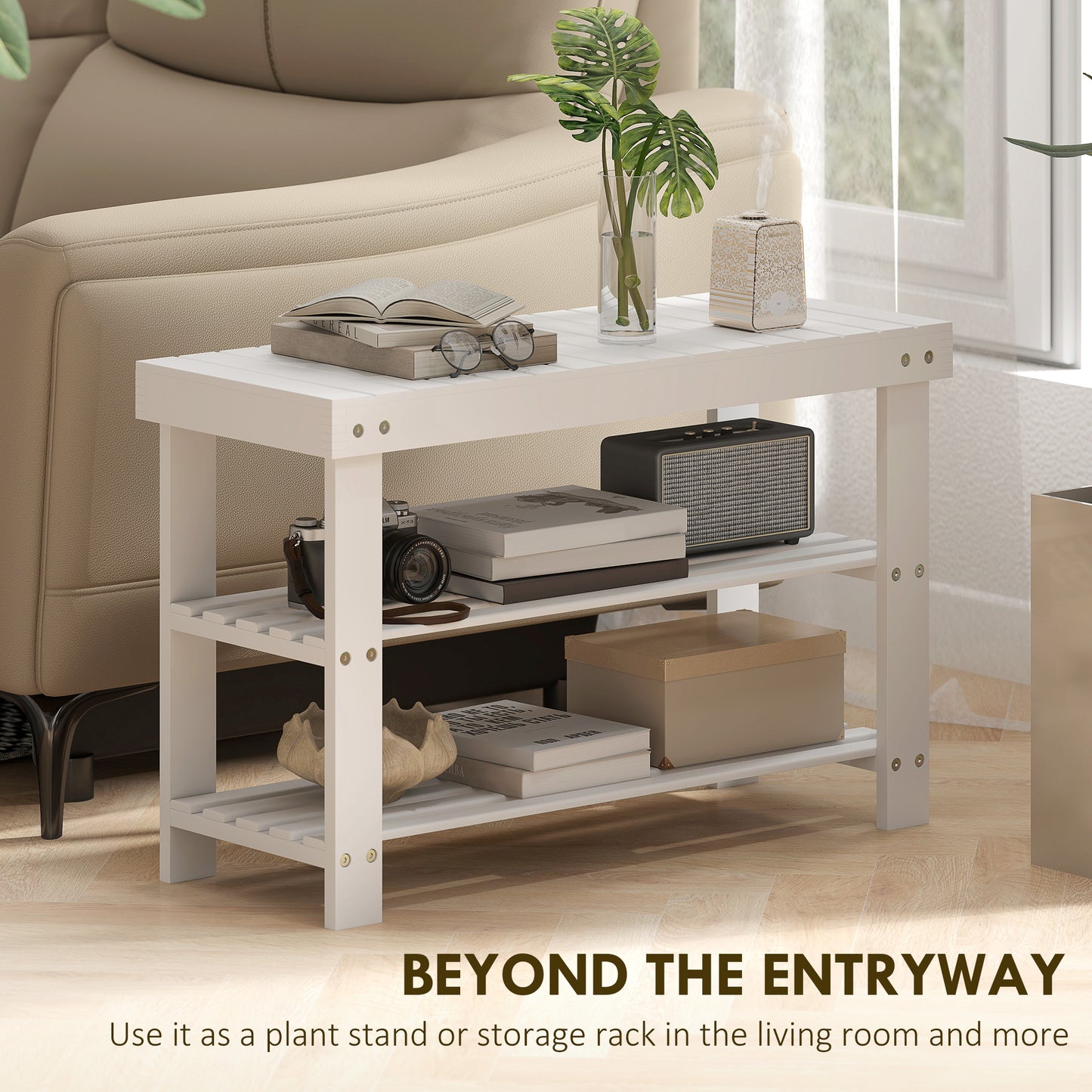 3 Drawer File Cabinet Rolling Filing Cabinet for A4 and Letter White