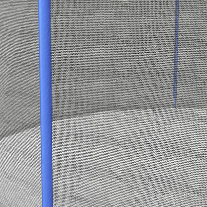 10ft Trampoline Net Replacement Safety Net with Zipped Door, Blue