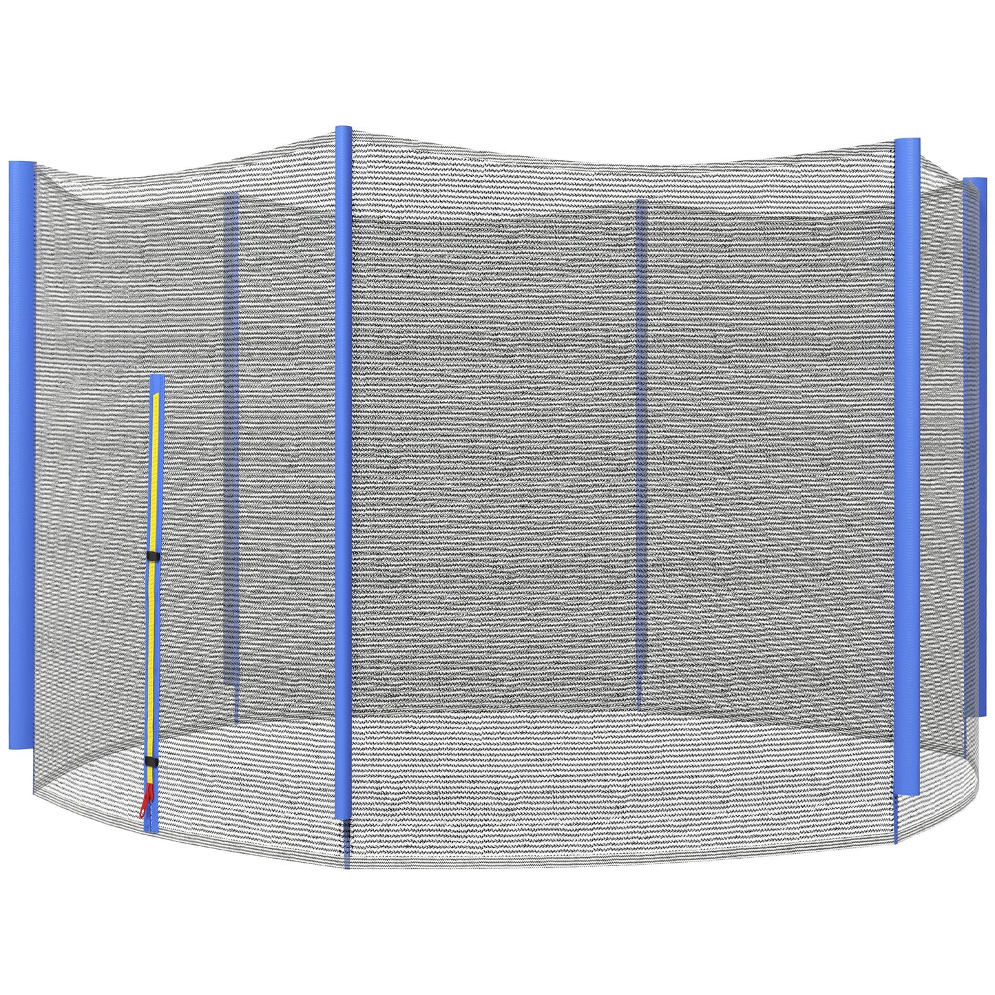 10ft Trampoline Net Replacement Safety Net with Zipped Door, Blue