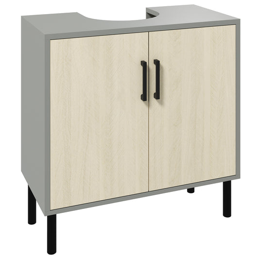Bathroom Sink Cabinet, Under Sink Basin Storage Cupboard with Shelf