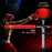 3-in-1 Boxing Punching Bag Free Standing with 2 Speed Balls, 360° Relax Bar, PU-Wrapped Boxing Bag and Fillable Base, 160-230cm Adjustable Height, Red