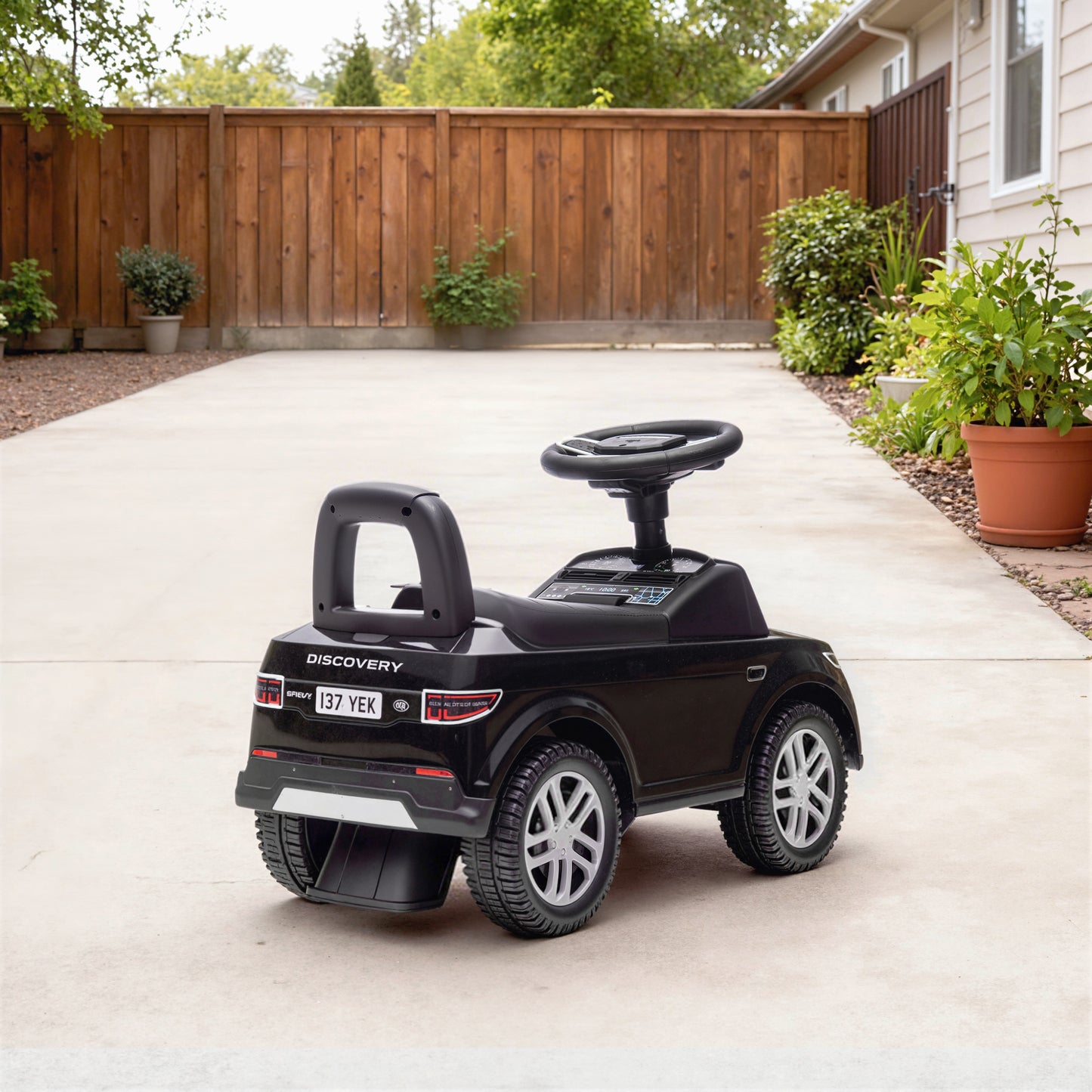 Land Rover Licensed Ride on Car for Toddlers 18-36 Months, Black