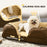 Dog Bed Calming Pet Bed Dog Mattress for Small Dogs - Brown