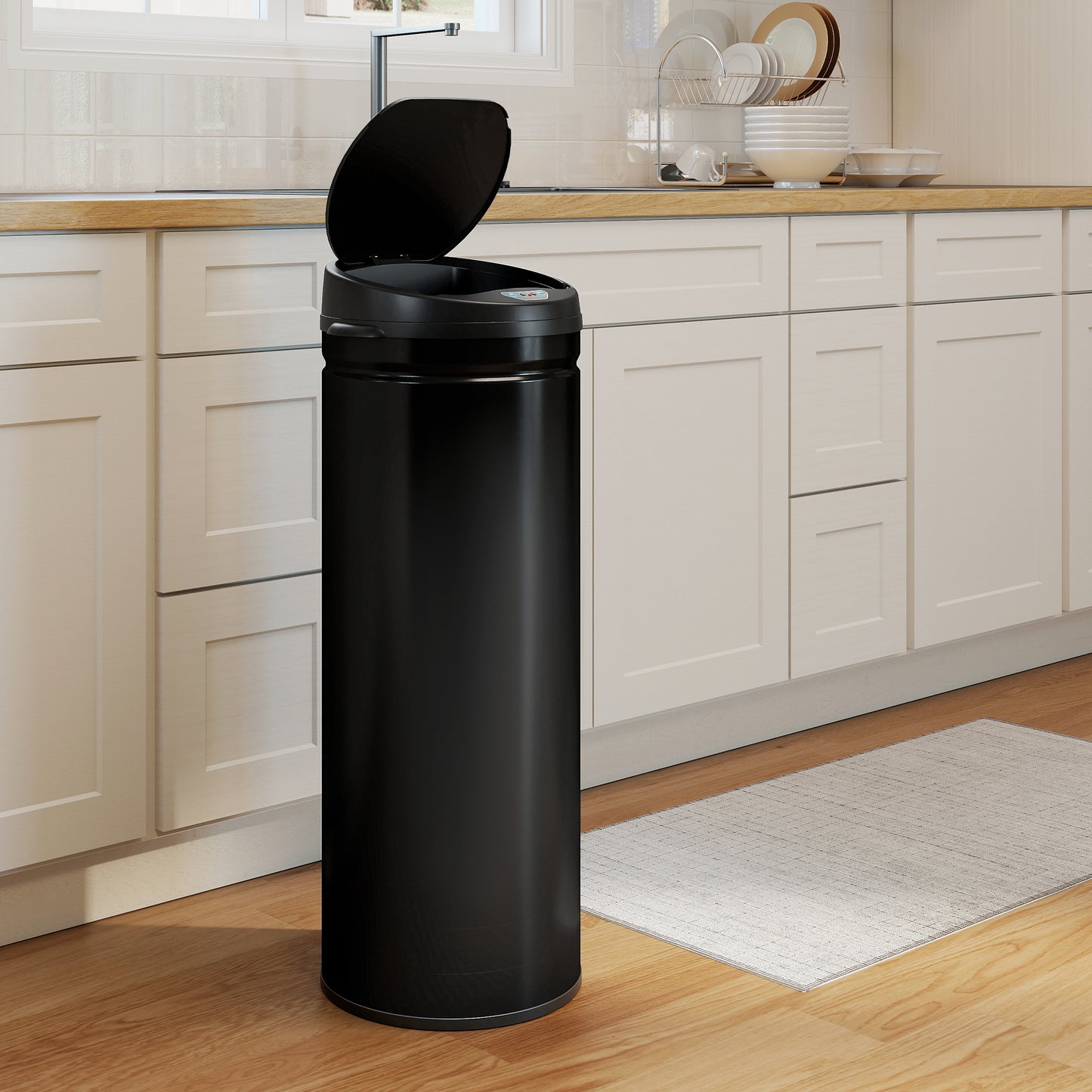 50L Sensor Bin with Soft-Close Lid, Automatic Touchless Kitchen Bin