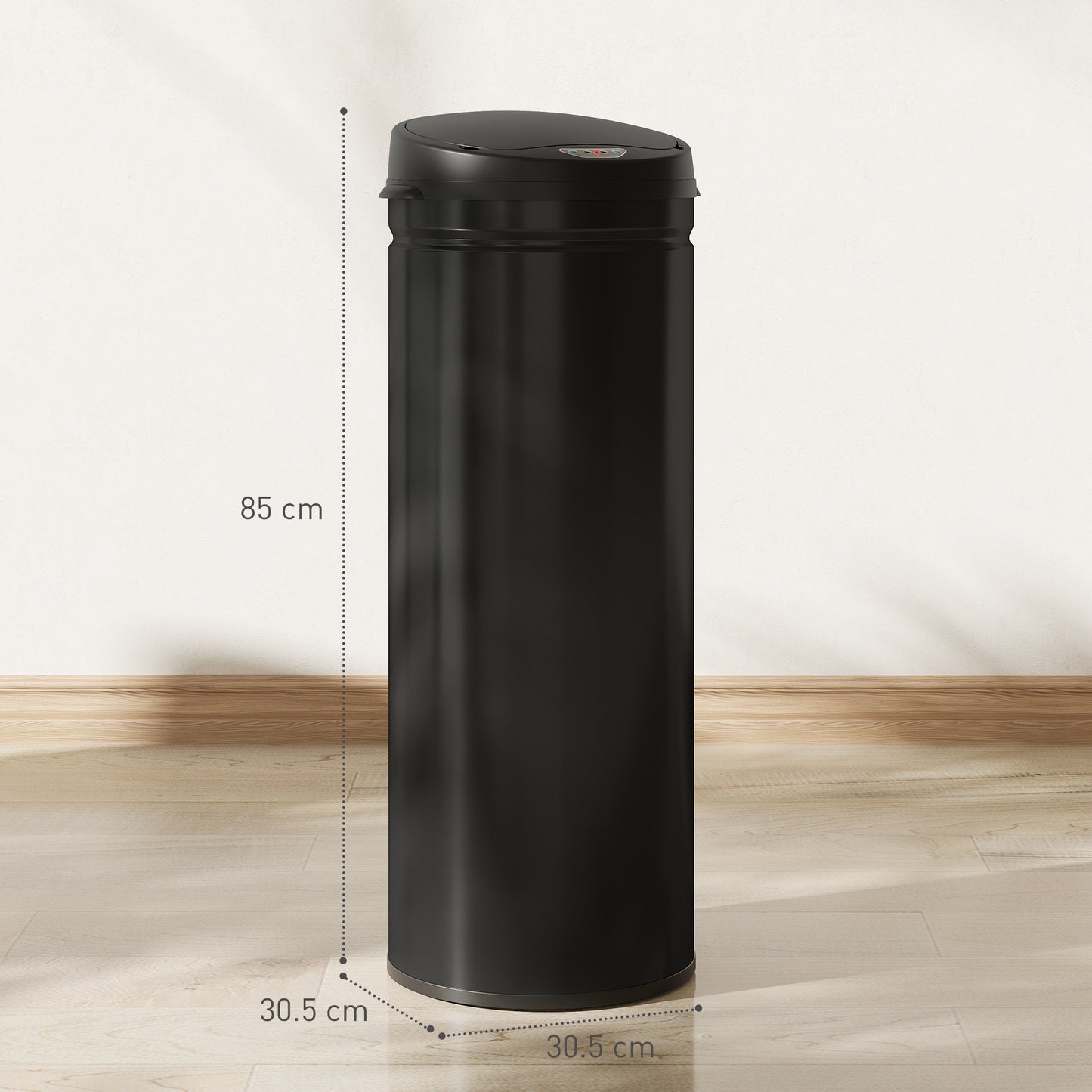 50L Sensor Bin with Soft-Close Lid, Automatic Touchless Kitchen Bin