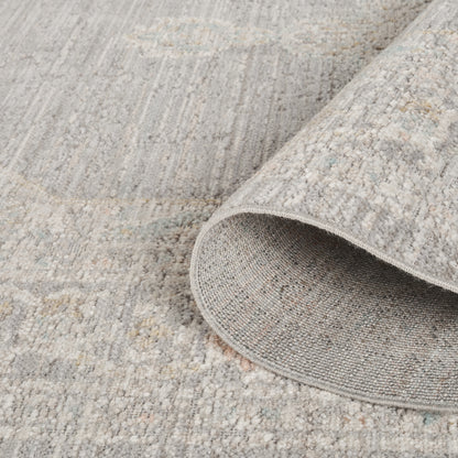 Maia Washable Floral Traditional Area Rug Non-Slip Living Room Hallway - 4 Colours Available