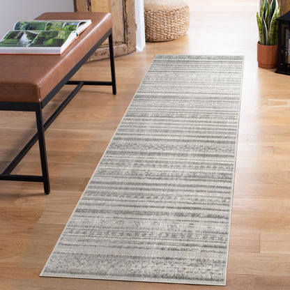 Maia Washable Motif Traditional Area Rug Non-Slip Living Room Hallway - 2 Colours Available