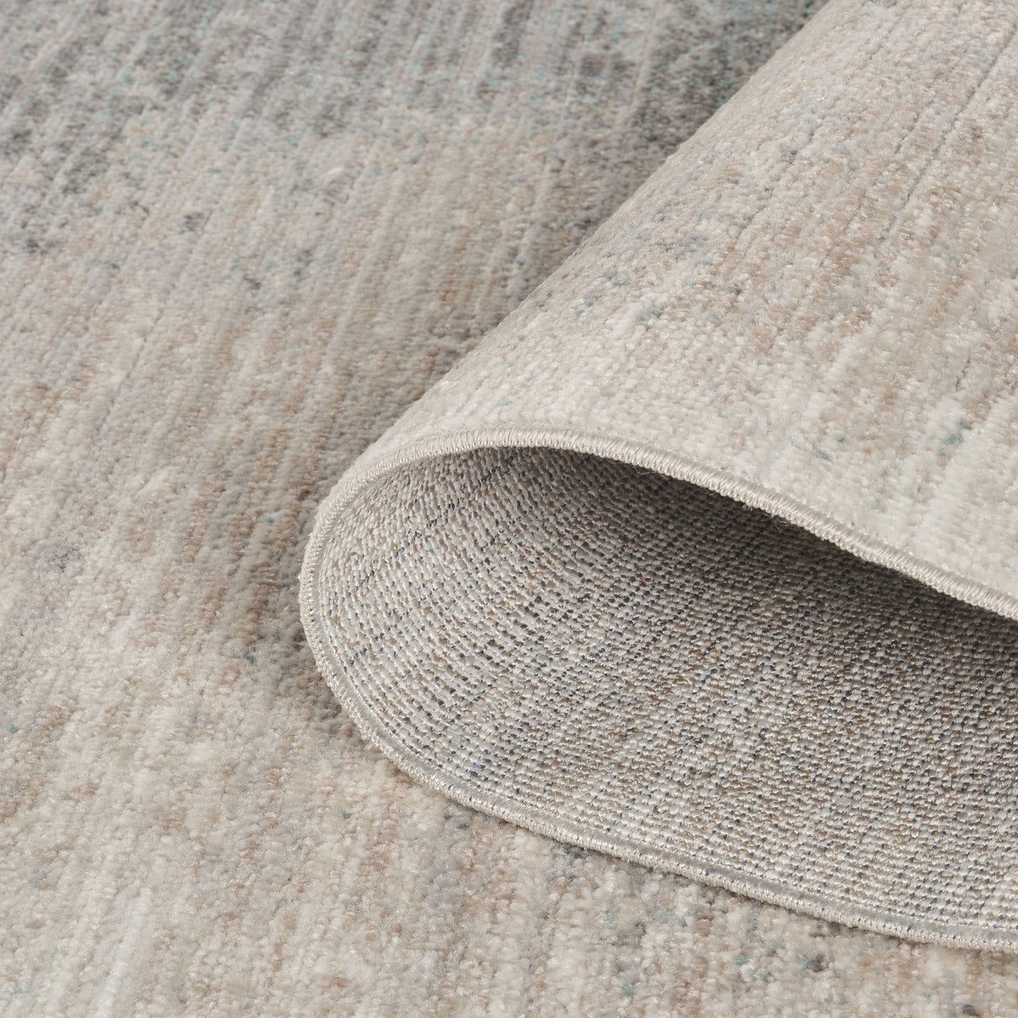 Maia Washable Mist Abstract Area Rug Non-Slip Living Room - Hallway - 2 Colours Available