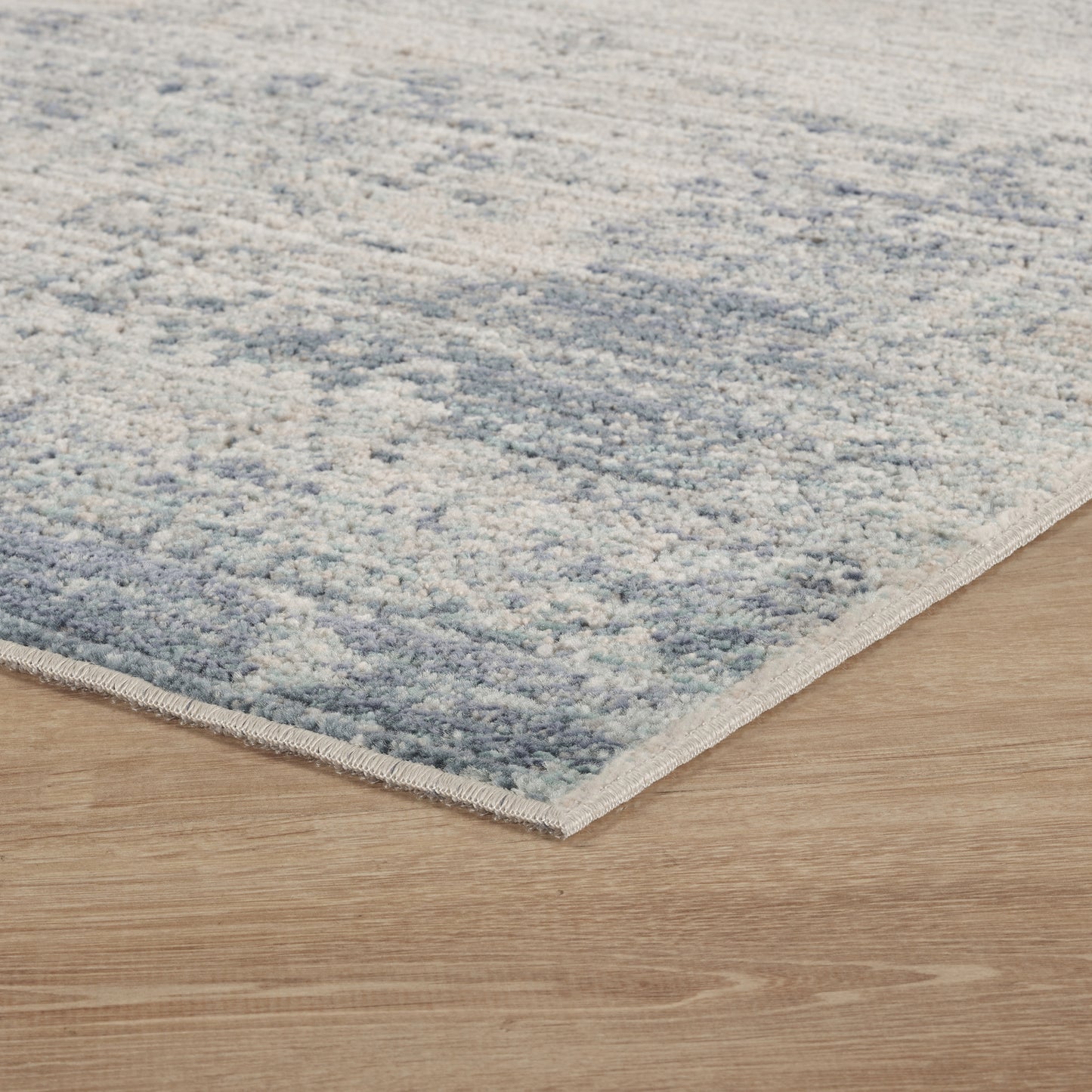 Maia Washable Mist Abstract Area Rug Non-Slip Living Room - Hallway - 2 Colours Available