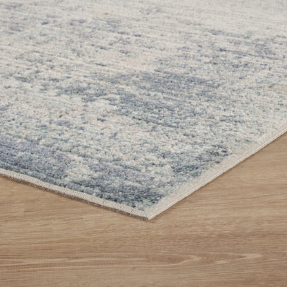 Maia Washable Mist Abstract Area Rug Non-Slip Living Room - Hallway - 2 Colours Available