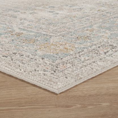 Maia Washable Orchid Floral Traditional Area Rug Non-Slip - Living Room - 4 Colours Available