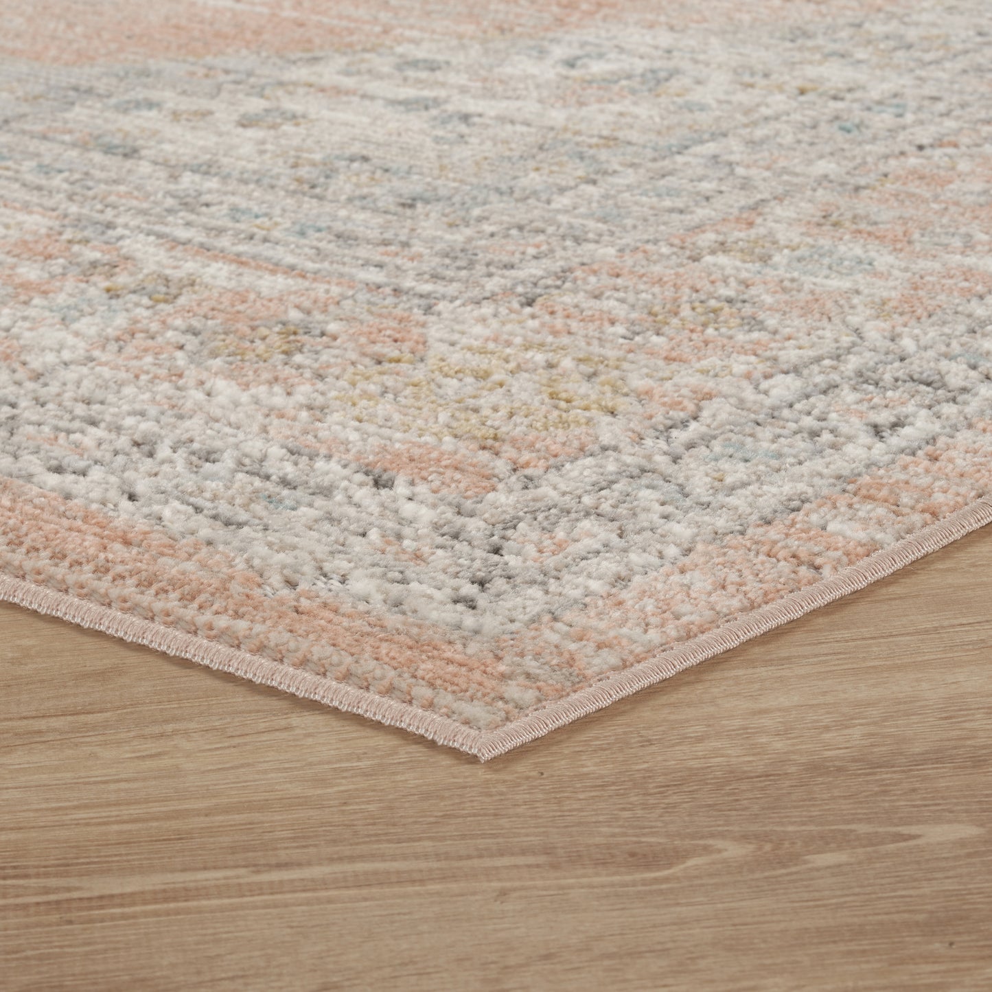 Maia Washable Orchid Floral Traditional Area Rug Non-Slip - Living Room - 4 Colours Available