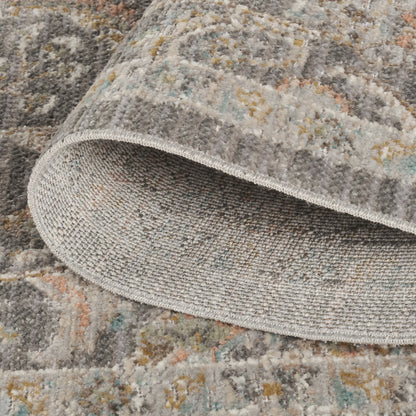Maia Washable Orchid Floral Traditional Area Rug Non-Slip - Living Room - 4 Colours Available