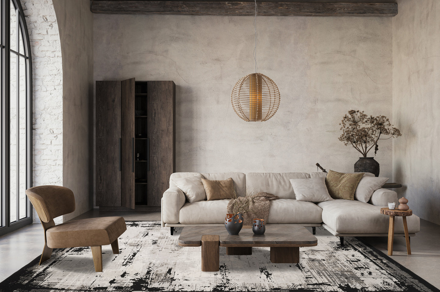 Mayfair Living Room Area Rug Metallic Sheen Contemporary Modern Frame Design
