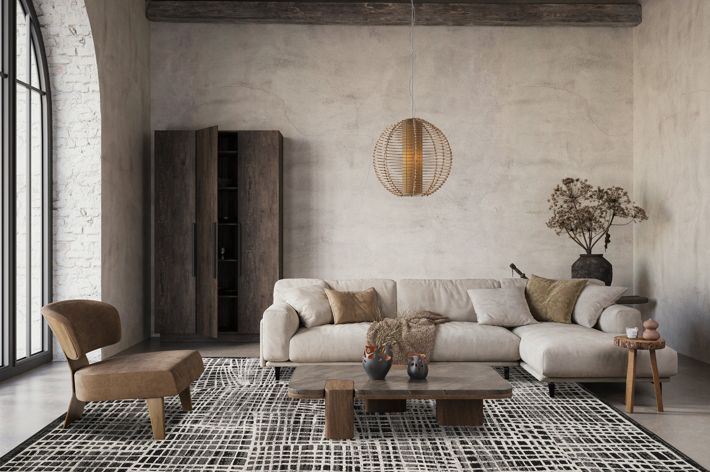 Mayfair Living Room Area Rug Metallic Sheen Contemporary Modern Mesh Design