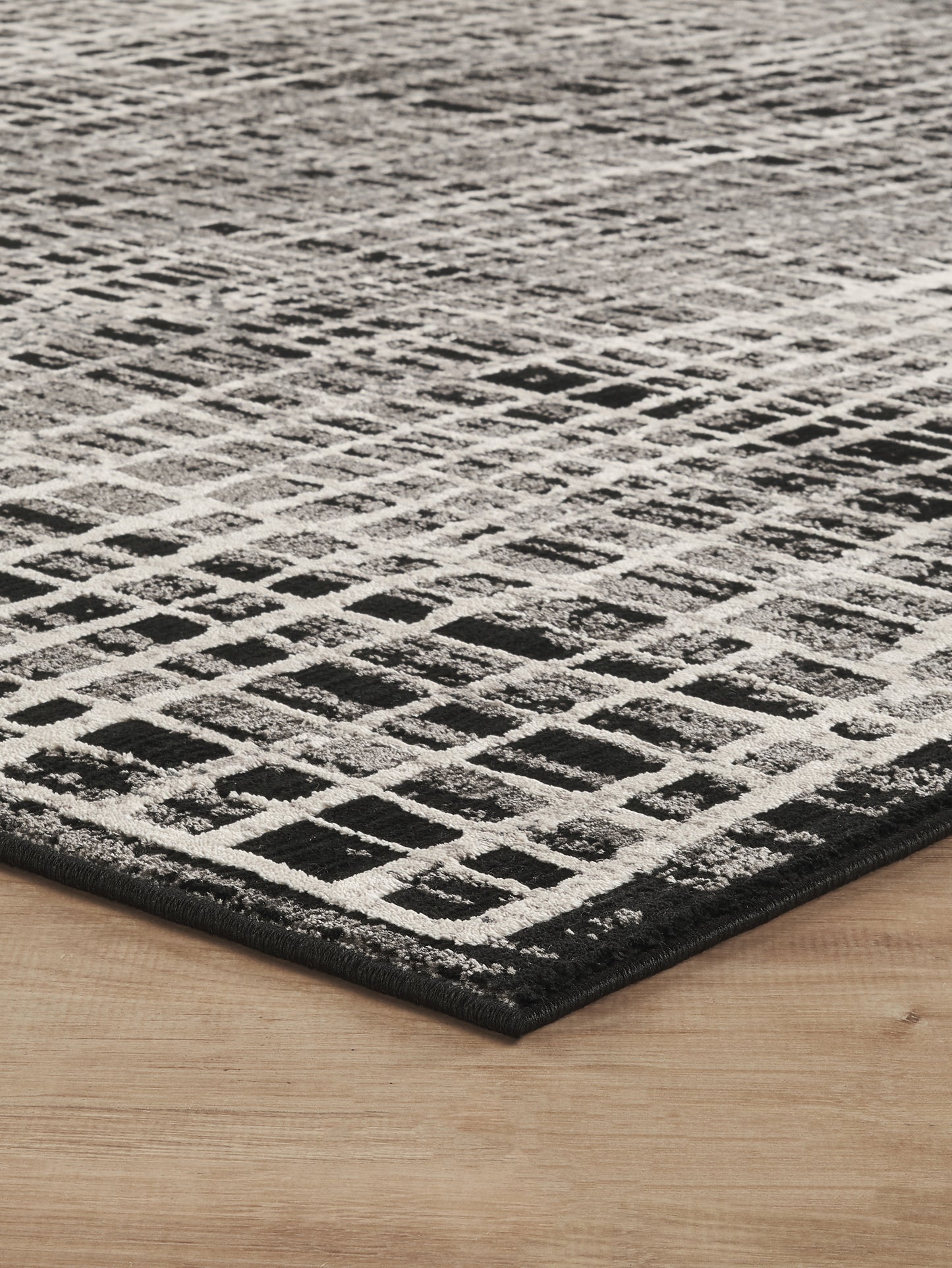 Mayfair Living Room Area Rug Metallic Sheen Contemporary Modern Mesh Design