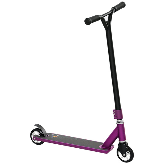 Stunt Scooter Entry Level Tricks Scooter for 14+ Beginners, Purple