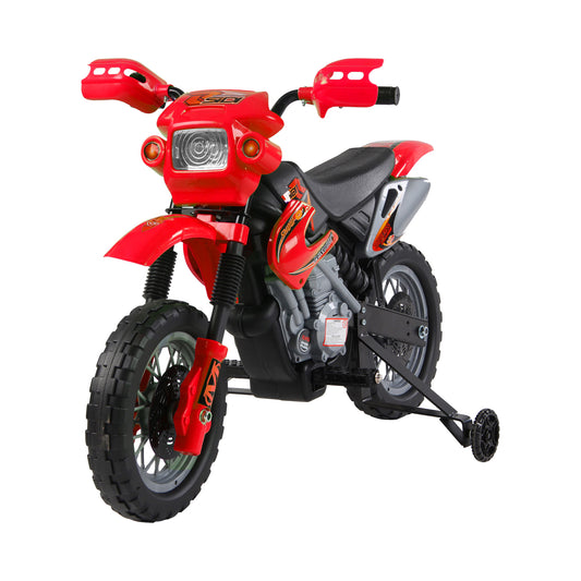 6V Kids Electric Motorbike Motorcycle Ride On for 3-6 Years Red