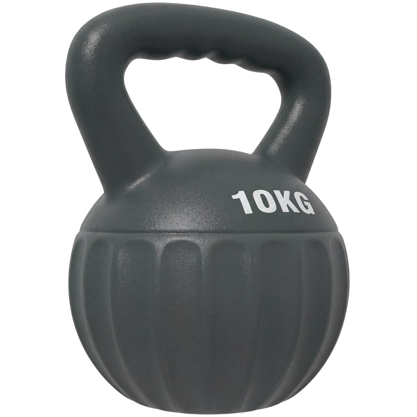Kettlebell with Non-Slip Handle 10 kg Grey