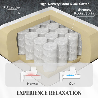 Massage Recliner Chair, Lift Chair with Heat, USB, Remote, Grey