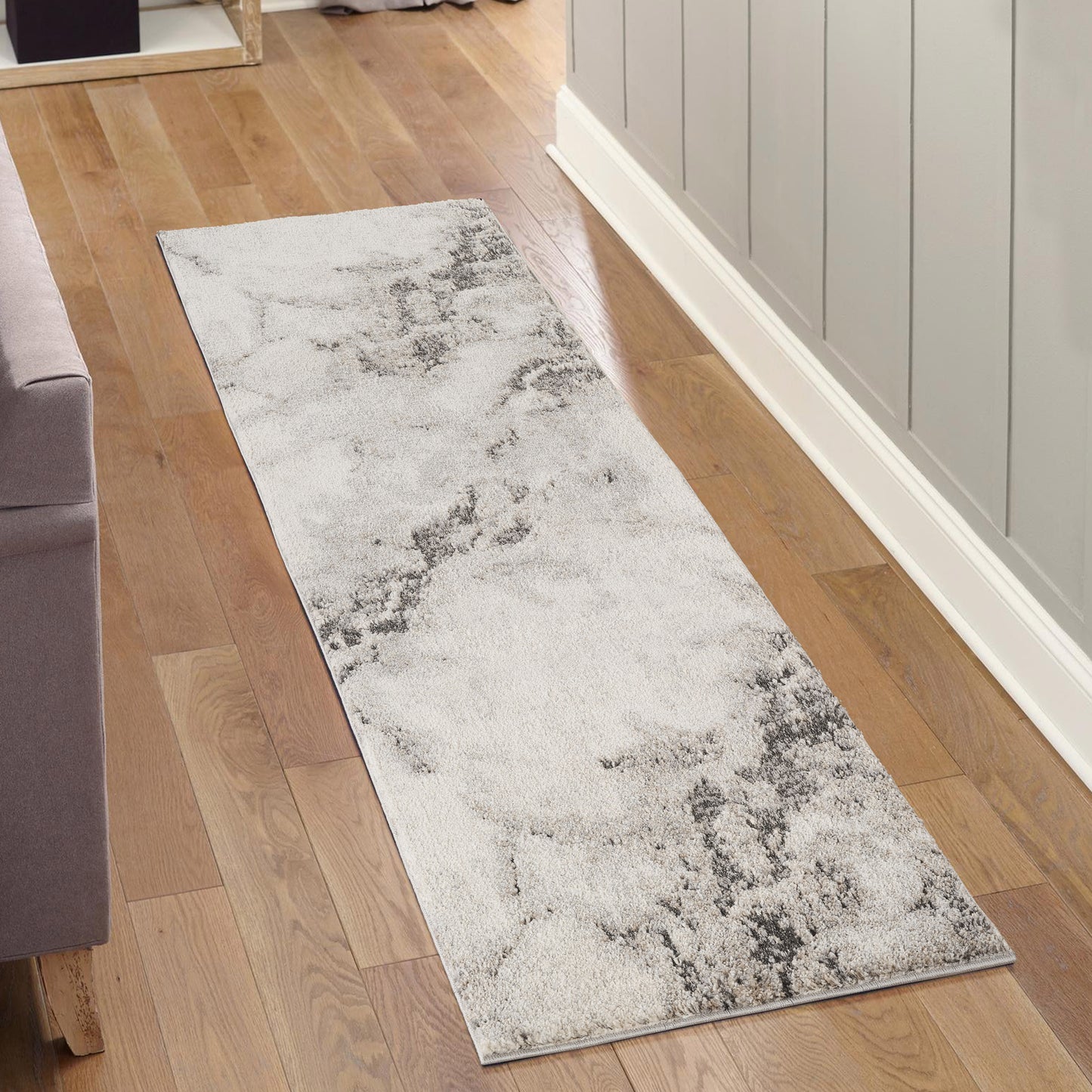 Essence Living Room Area Rug Oragnic Abstract Design Contemporary Hallway Rug - 4 Colours Available