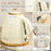 3000W 1.7L Rapid Boil Kettle & 4 Slice Toaster, Kettle and Toaster Set with 7 Browning Controls and Crumb Tray, Beige