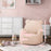 Kids Armchair, Bear Shaped Toddler Chair for Bedroom - Pink