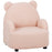 Kids Armchair, Bear Shaped Toddler Chair for Bedroom - Pink