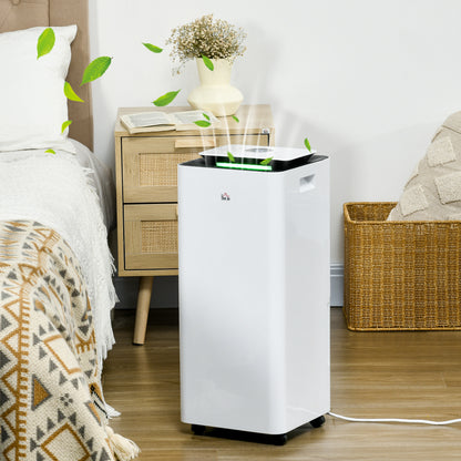 16L/Day Protable Quiet Air Dehumidifier with Purifier, Timer, 5 Modes