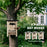 Bat Boxes, Pack of 3 Wooden Bat Houses for Outdoor, Garden, Farm, Easy for Bat to Land and Roost, Designed to Attract Bats & Easy to Hang, 18 x 6 x 22.5 cm