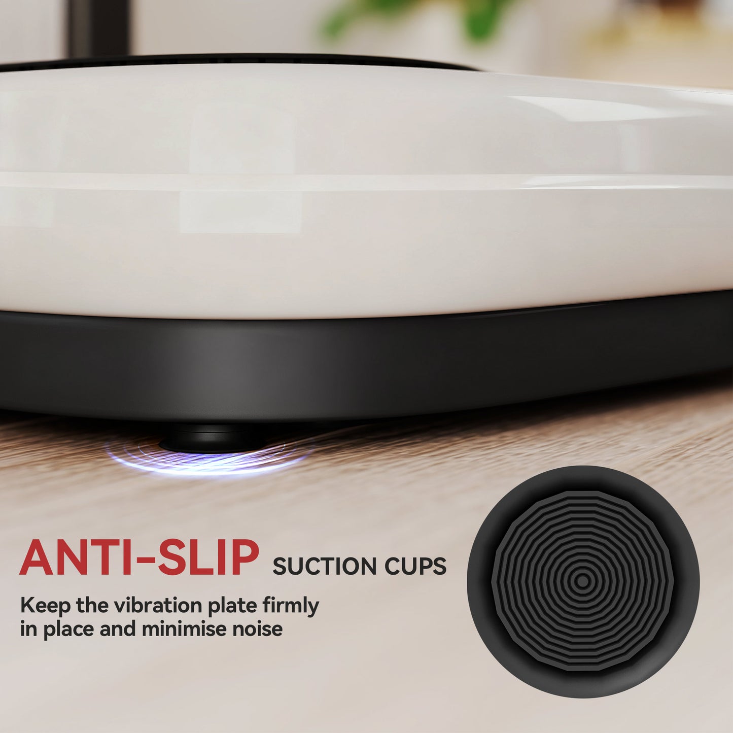 Vibration Plate with Adjustable Handle, Auto or Manual Speeds