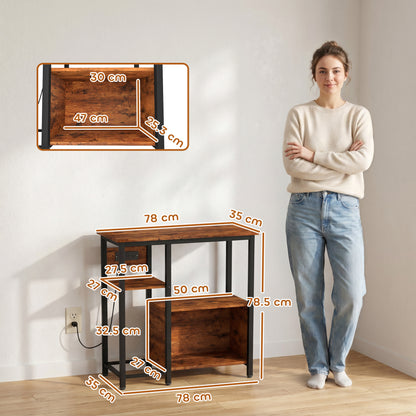 Fish Tank Stand with Power Outlets 20-29 Gallon
