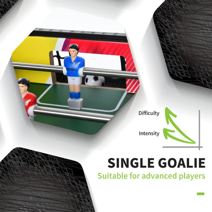 2.8FT Football Table Competition Sized for Indoor, Game Room, Bars