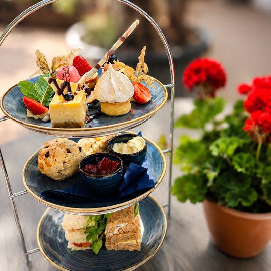 Elegant Afternoon Tea at Terrazzo Del Giardino – Delicious Homemade Delights including Fluffy Scones, Fresh Sandwiches & Sweet Treats for Just £18.95 per person.