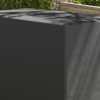 3-Seat Outdoor Garden Swing Chair Protective Cover Water UV Resistant, 240L x 133Wcm, Grey