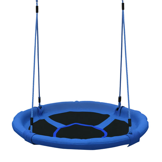 Round Swing Kids Game Spin Rope Playground Steel φ100cm Playroom