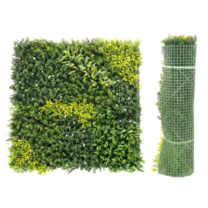 Artificial Grass Wall Panel, Greenery Wall, 100x100 cm, Green