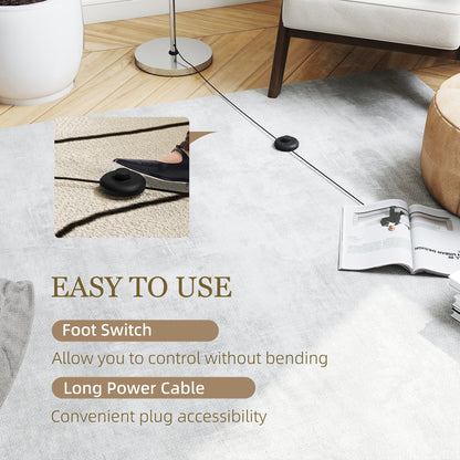 Modern Tree Floor Lamp with 3 Light, for Living Room Bedroom, Silver