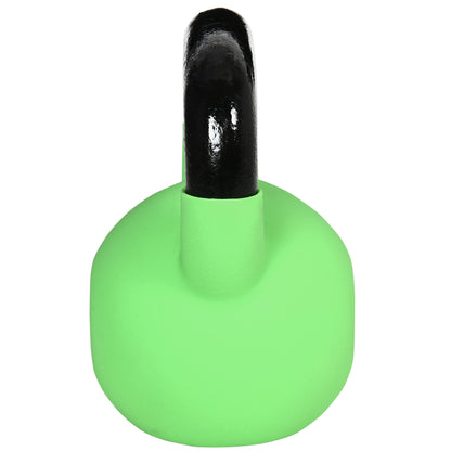 12KG Kettlebell with Soft Body and Non-Slip Handle, Green
