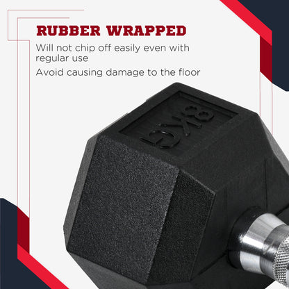 Rubber Dumbbell