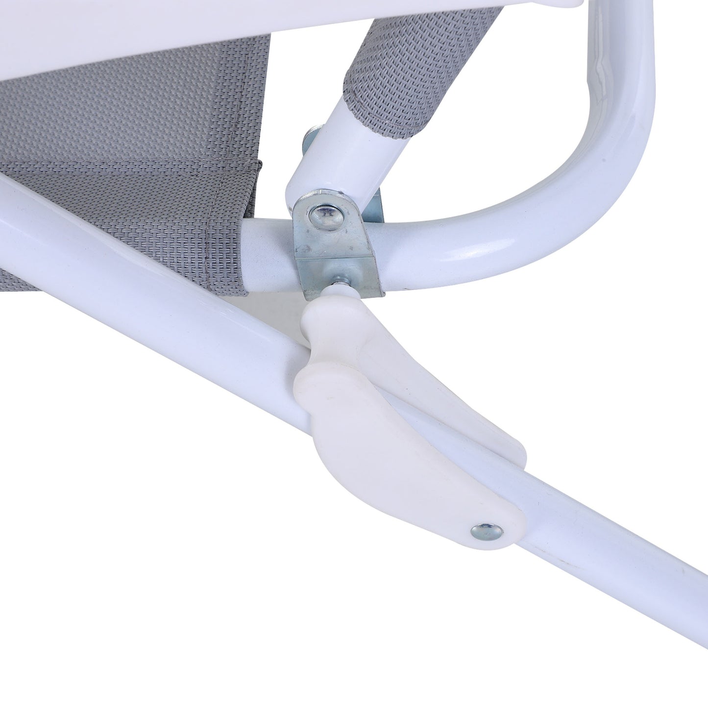 Folding Sun Lounger Garden Reclining Lounge Chair 4Level Backrest