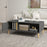 Coffee Table Modern Centre Table with Storage Rectangular Side Table Grey