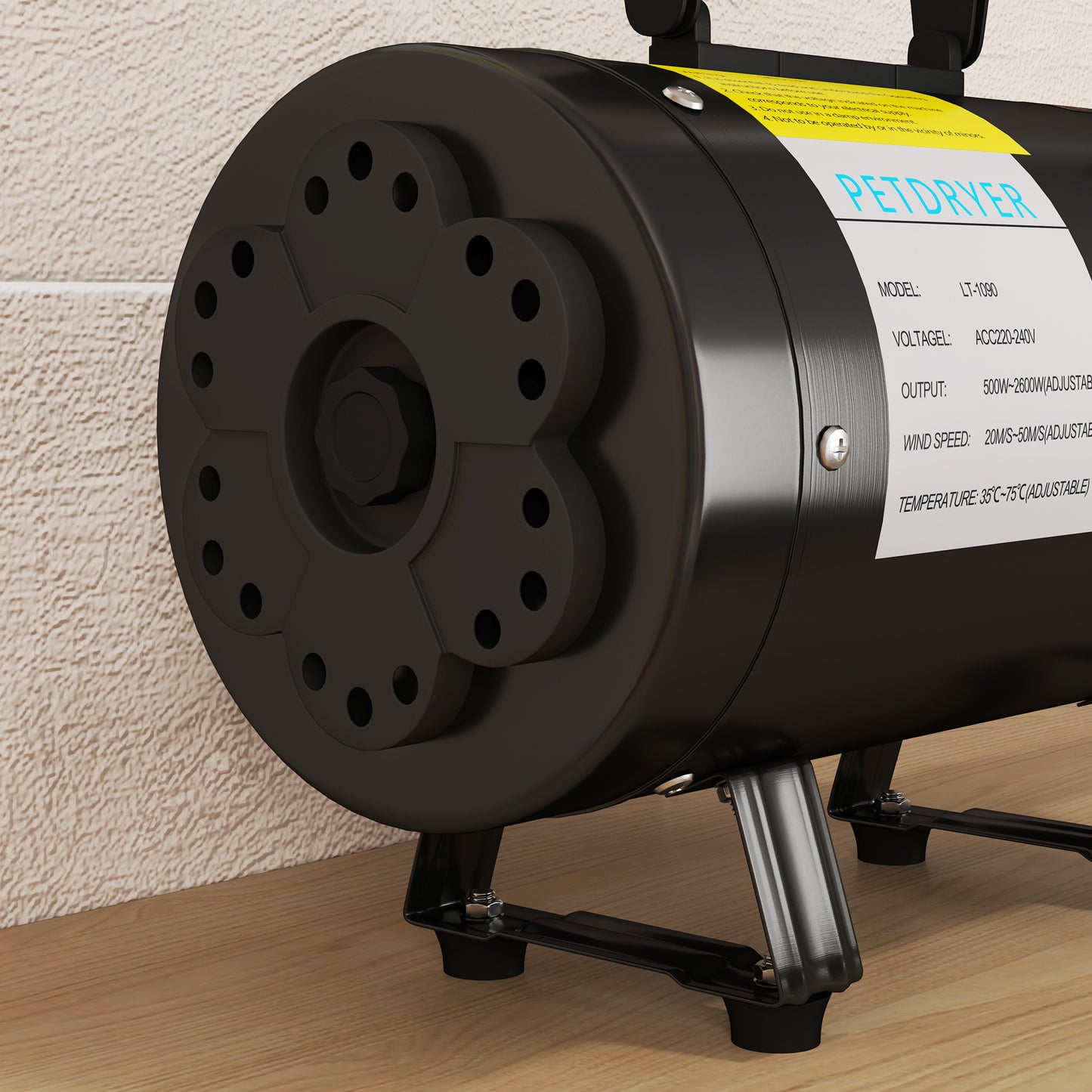 6 Panels Dog Playpen with Secure Door for Indoor Outdoor, 100cm High