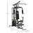 Multifunction Home Gym System Weight Training Exercise Workout Station Fitness Strength Machine for Body Training Black