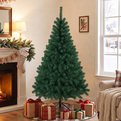 Artificial Christmas Tree with Hinged Design, 150cm Fir Tree